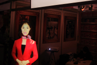 Профессиональный ПВХ задний проекционный фильм для виртуального манекена/докладчика манекена