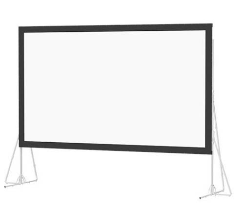 DA -Lite Fast Fold Heavy Duty Deluxe Ecren Ecrement для аренды 334 "Diag. (162x288) - [16: 9] - DA -TEX - 1.3