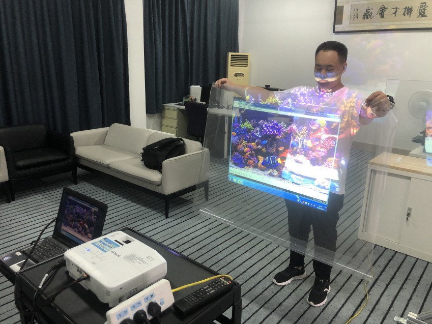 Двусторонняя экрана экрана